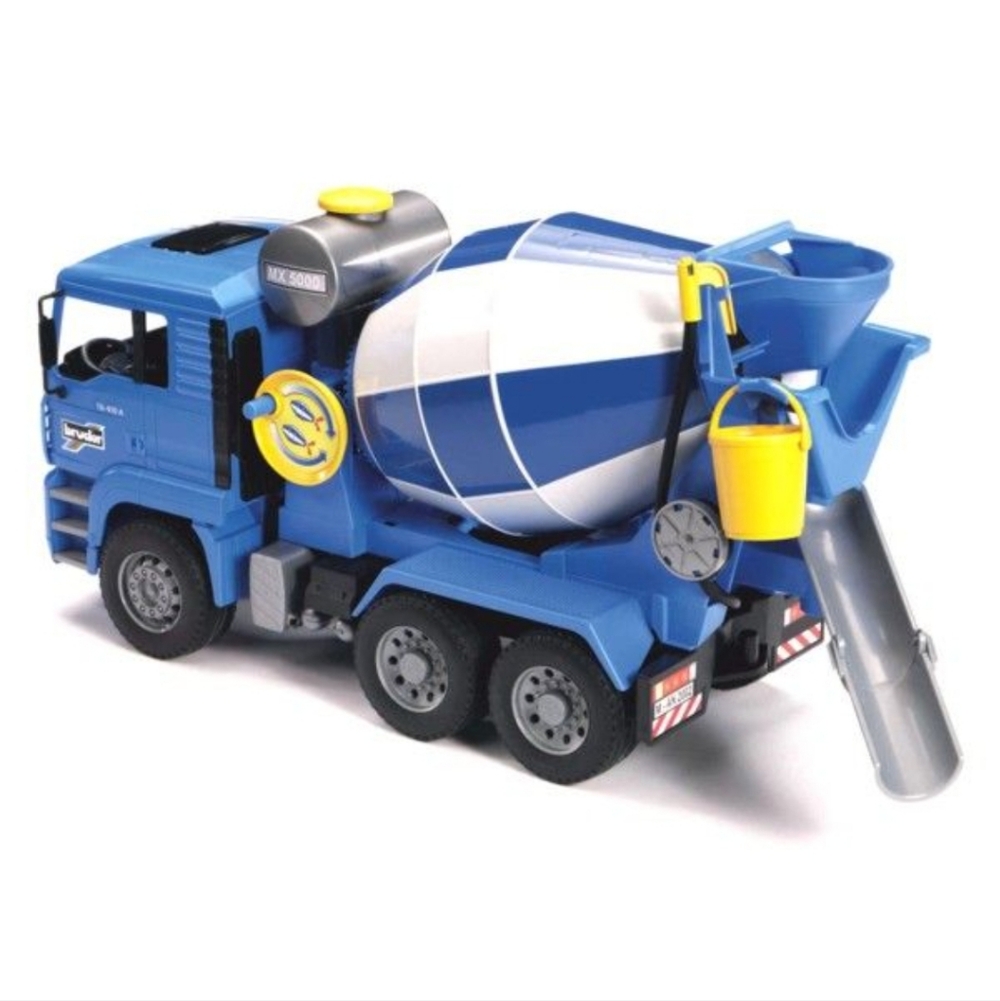 Bruder Man Cement Mixer Toy Truck